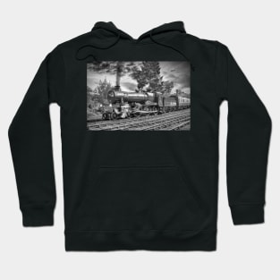 Bradley Manor - Black and White Hoodie